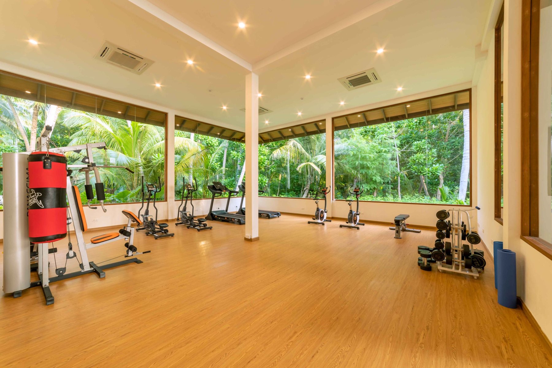Fitness Centre at Fiyavalhu Maldives